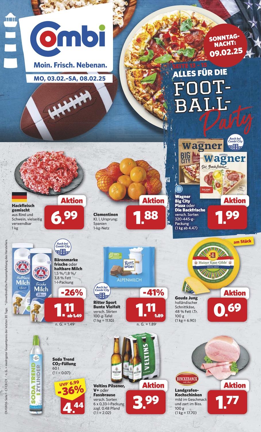 Combi Aktueller Prospekt ab Montag Seite 1