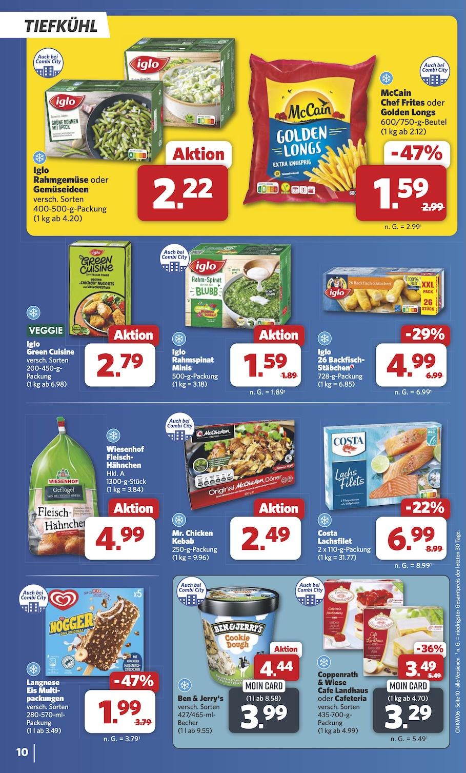 Combi Aktueller Prospekt ab Montag Seite 10