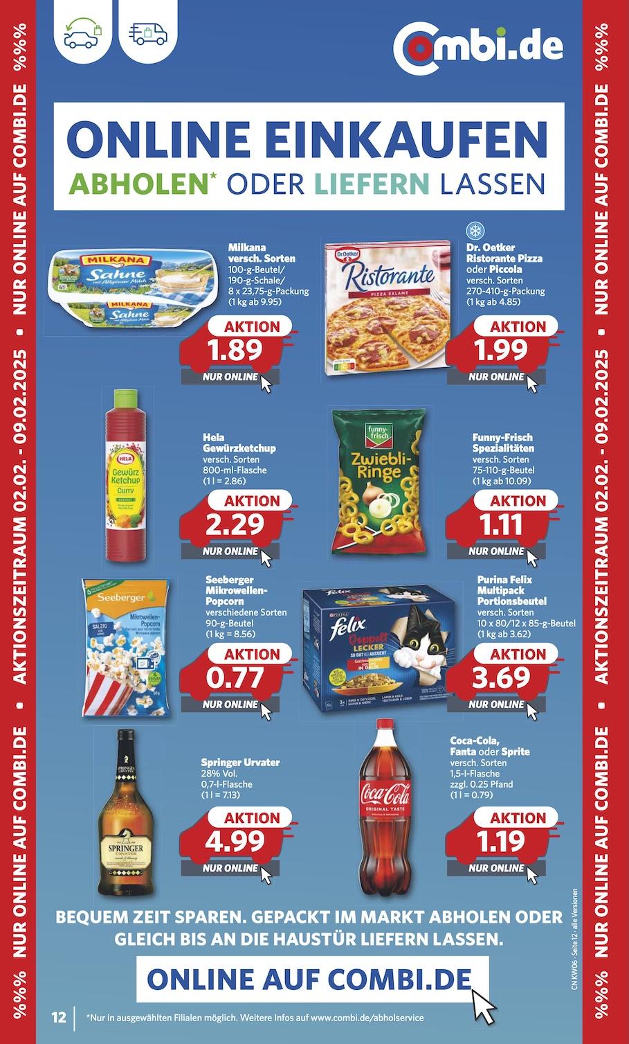 Combi Aktueller Prospekt ab Montag Seite 12