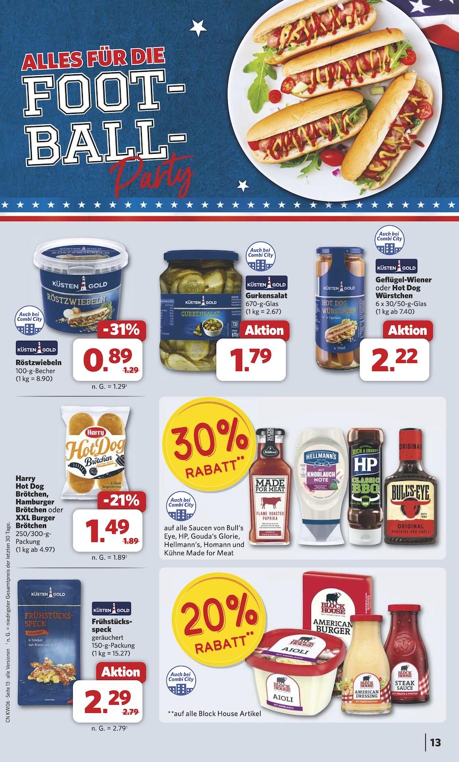 Combi Aktueller Prospekt ab Montag Seite 13