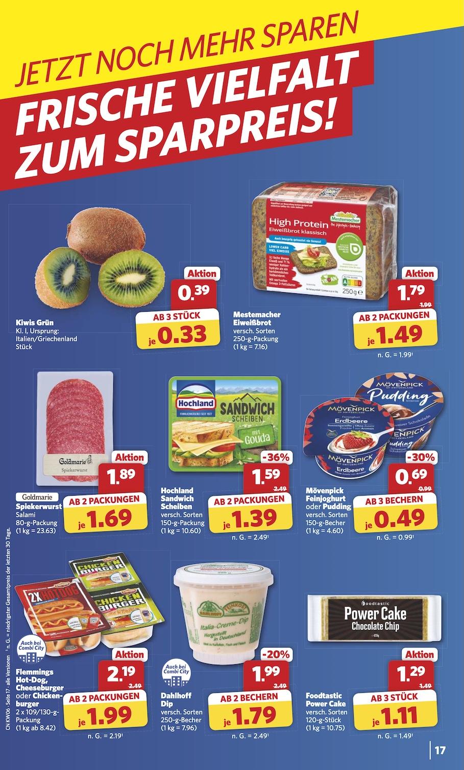 Combi Aktueller Prospekt ab Montag Seite 17
