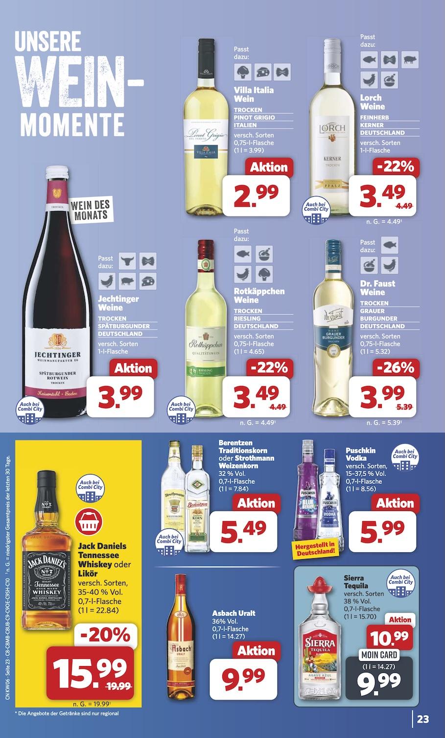 Combi Aktueller Prospekt ab Montag Seite 23