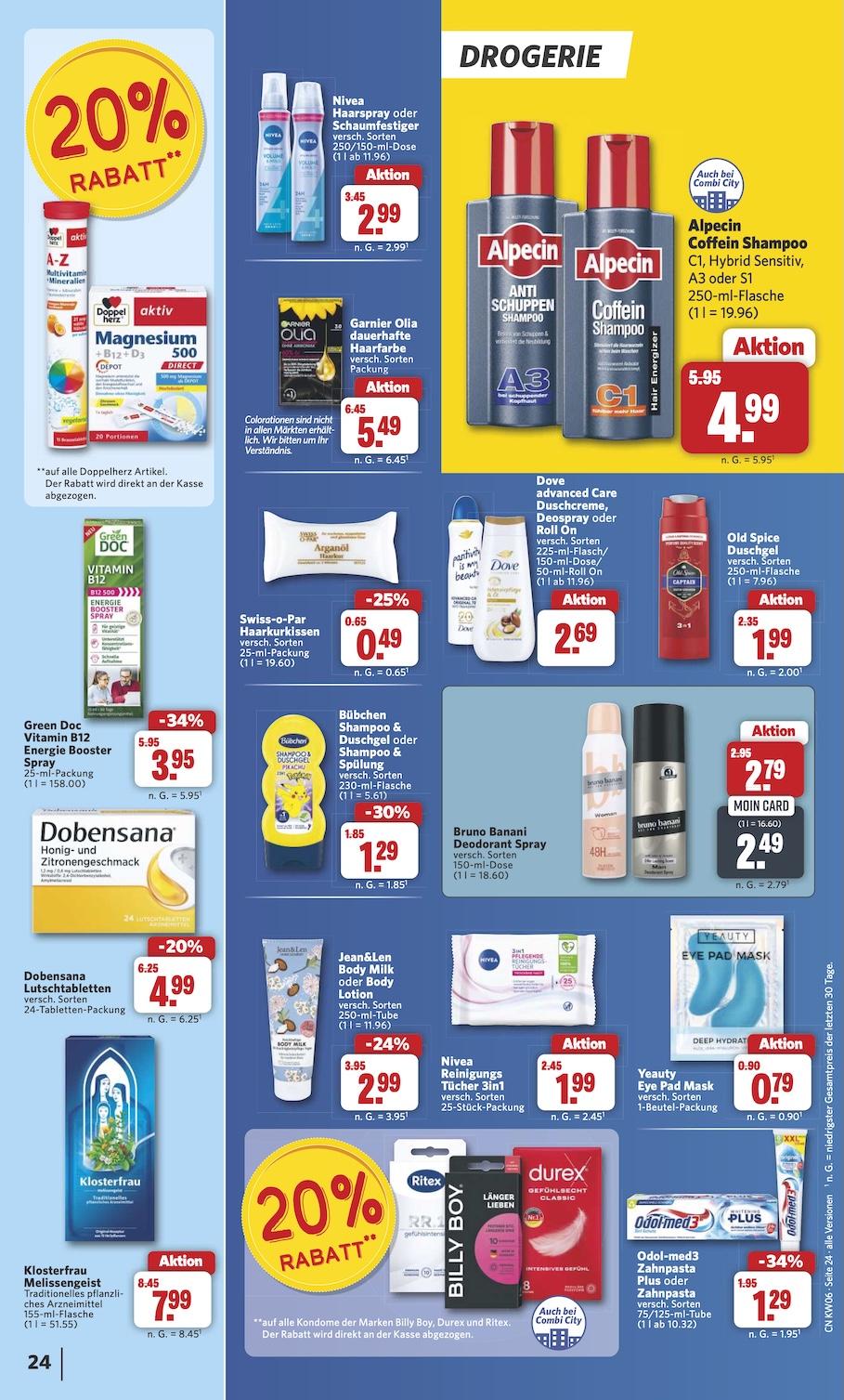 Combi Aktueller Prospekt ab Montag Seite 24