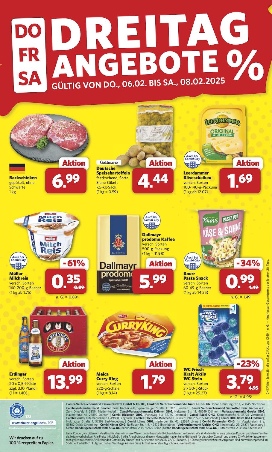 Combi Aktueller Prospekt ab Montag Seite 28