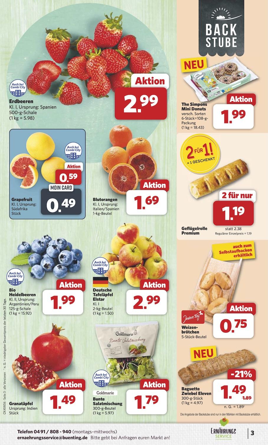Combi Aktueller Prospekt ab Montag Seite 3