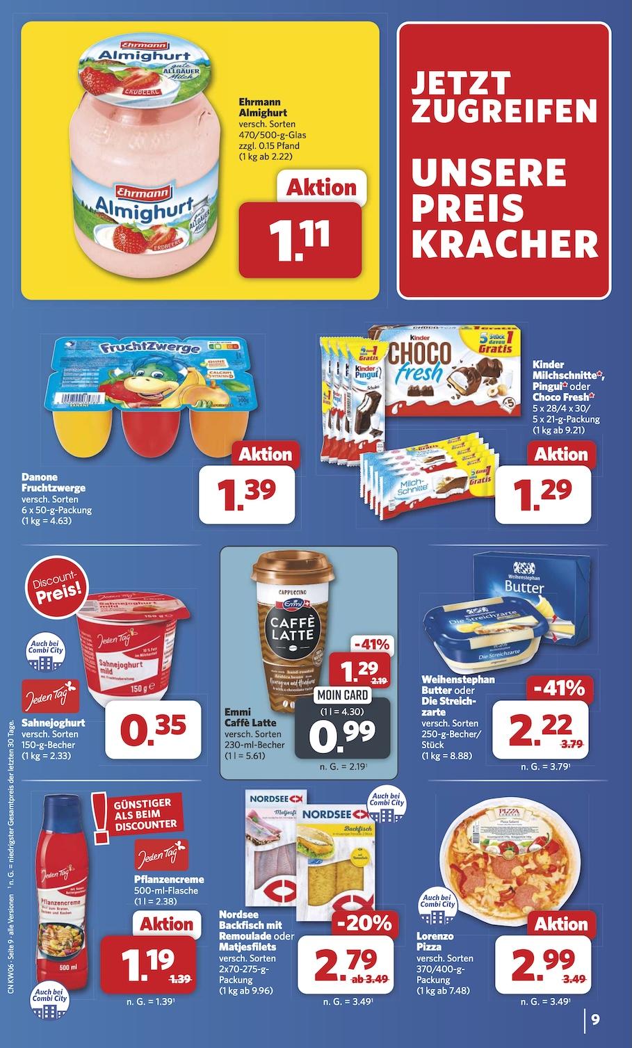 Combi Aktueller Prospekt ab Montag Seite 9