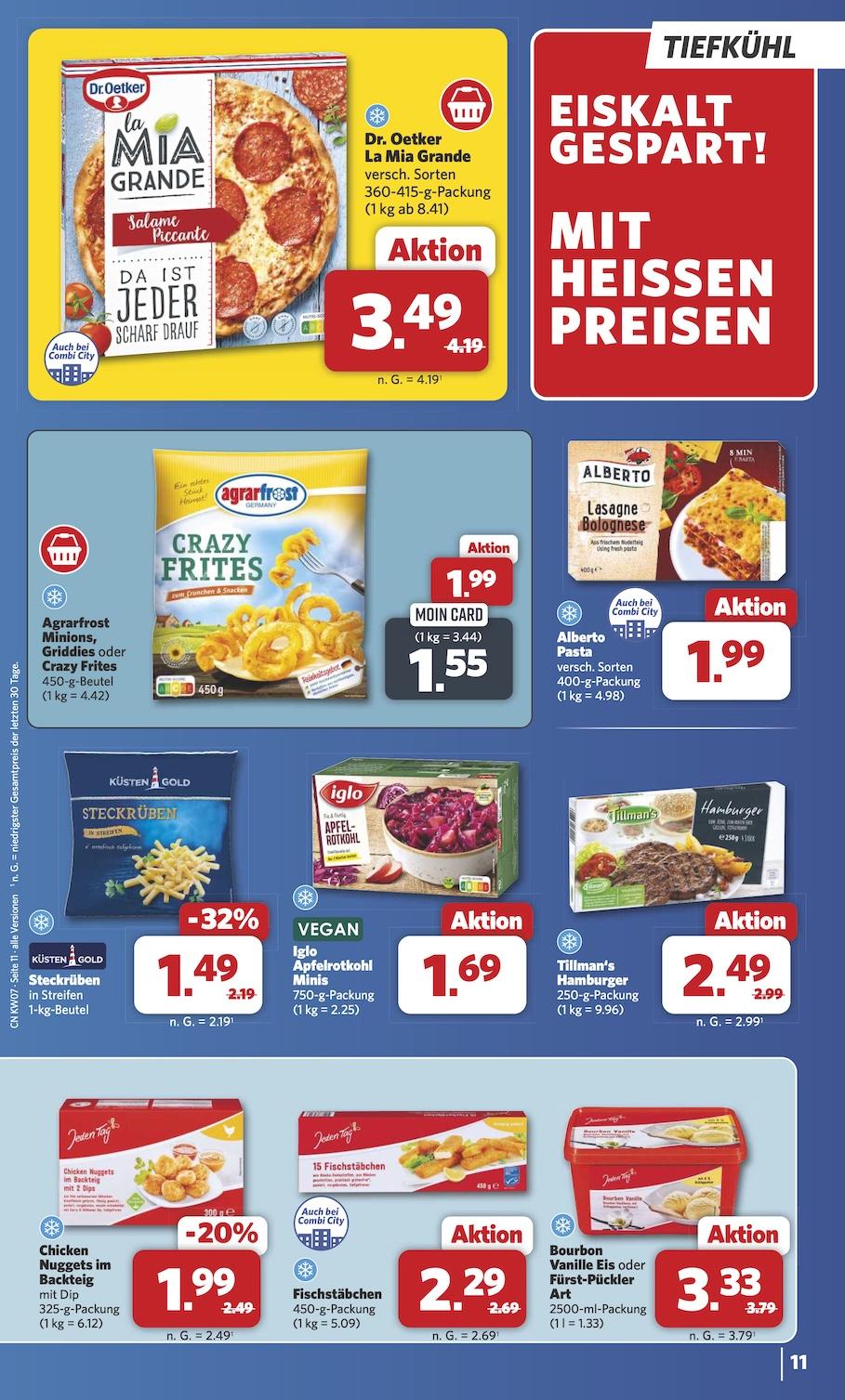 Combi Aktueller Prospekt ab Montag Seite 11