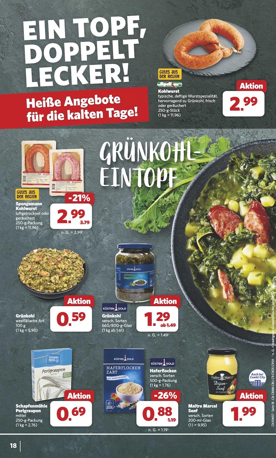 Combi Aktueller Prospekt ab Montag Seite 18