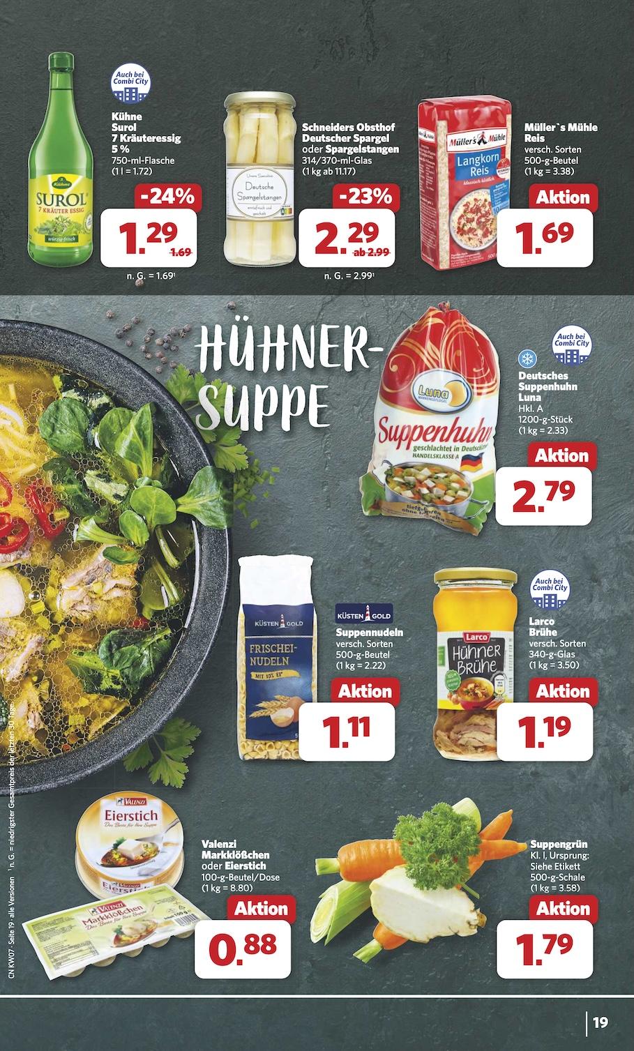 Combi Aktueller Prospekt ab Montag Seite 19