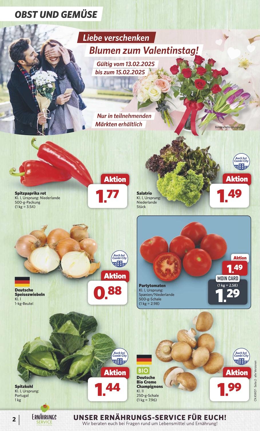 Combi Aktueller Prospekt ab Montag Seite 2
