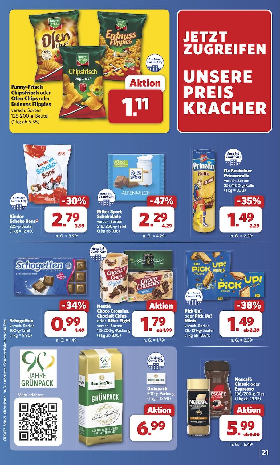Combi Aktueller Prospekt ab Montag Seite 21