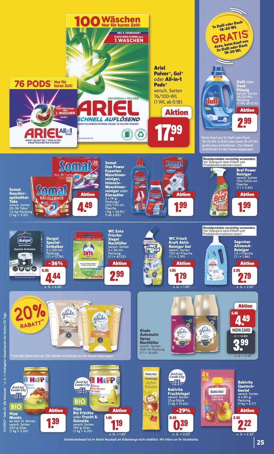 Combi Aktueller Prospekt ab Montag Seite 25