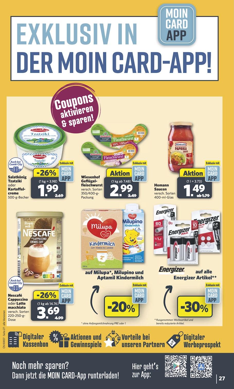Combi Aktueller Prospekt ab Montag Seite 27