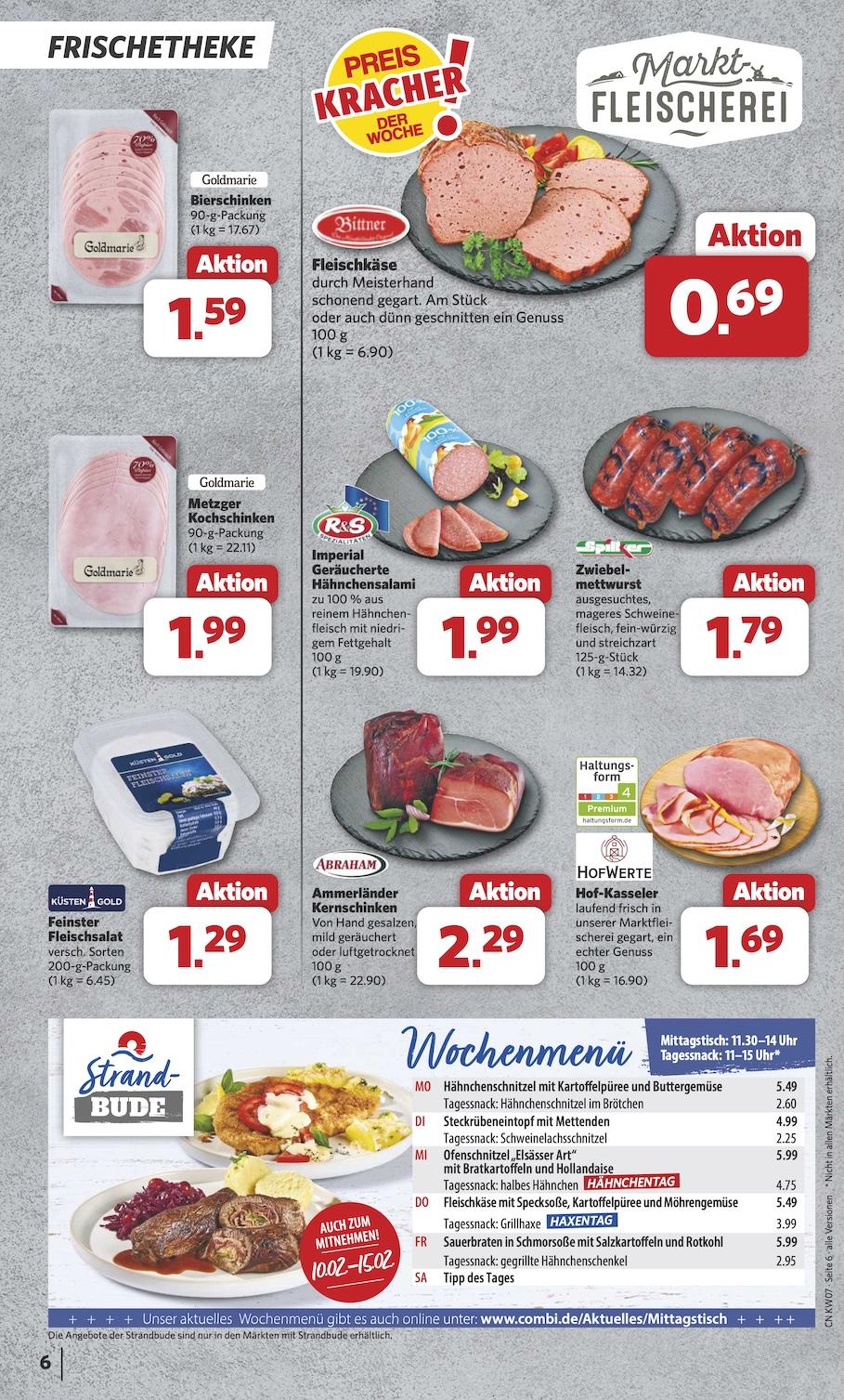 Combi Aktueller Prospekt ab Montag Seite 6