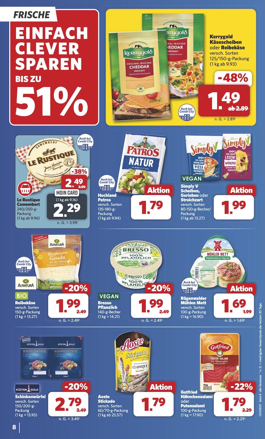 Combi Aktueller Prospekt ab Montag Seite 8