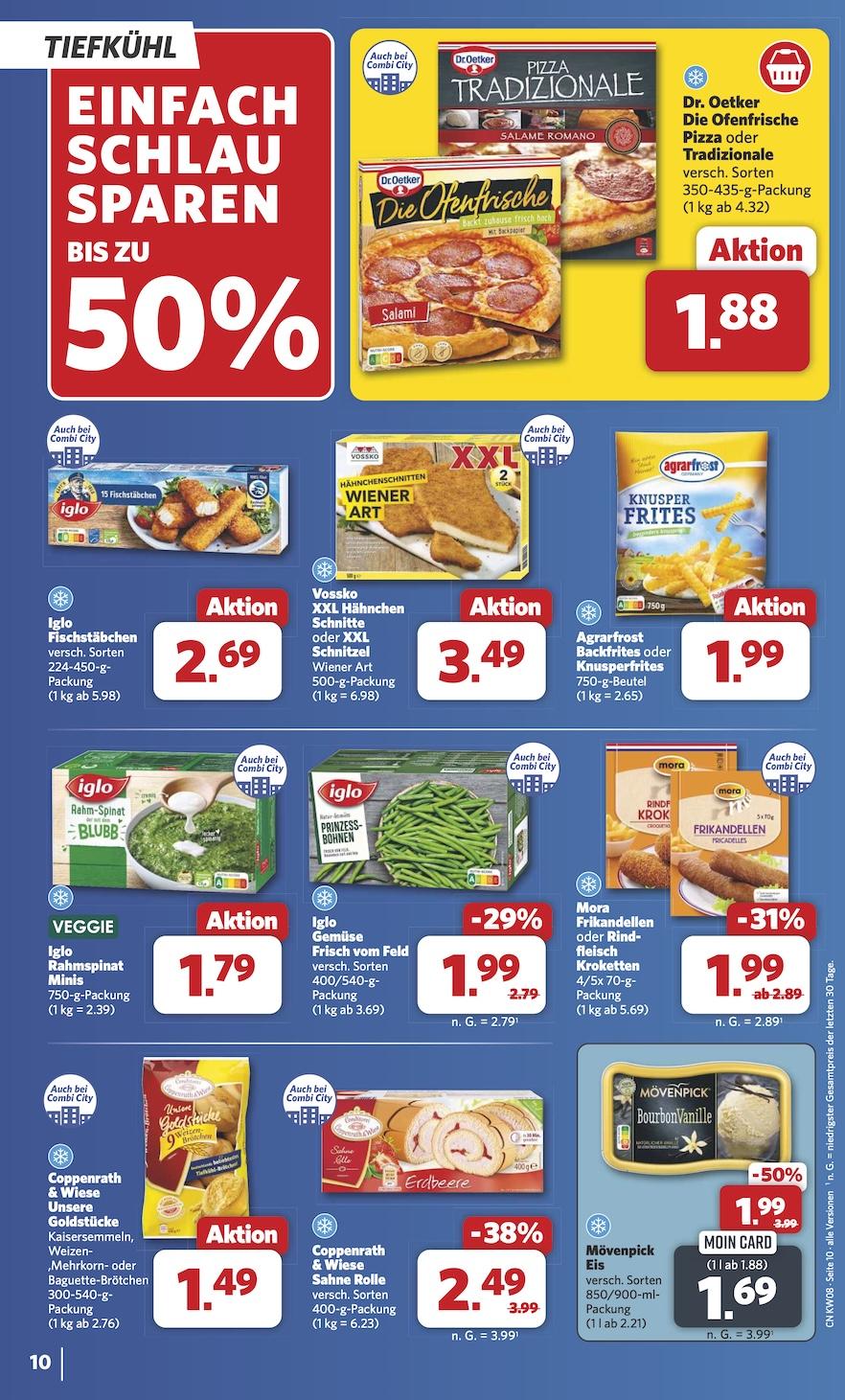 Combi Aktueller Prospekt ab Montag Seite 10