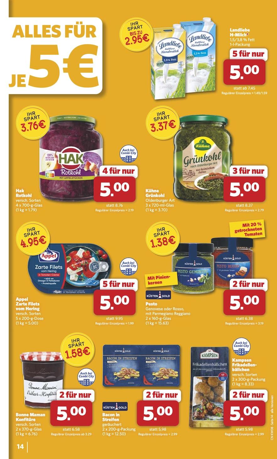 Combi Aktueller Prospekt ab Montag Seite 14