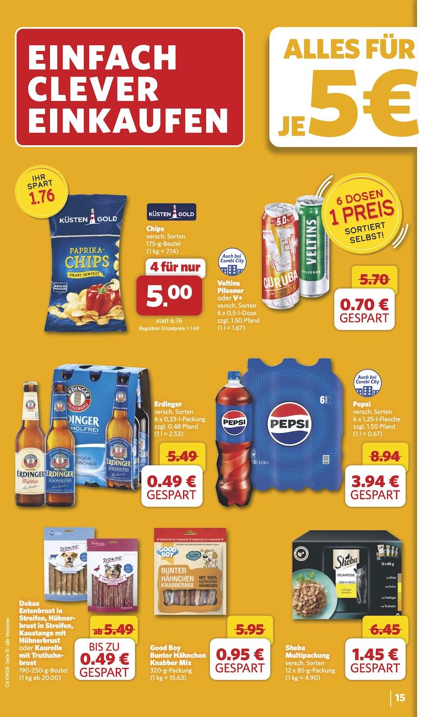 Combi Aktueller Prospekt ab Montag Seite 15