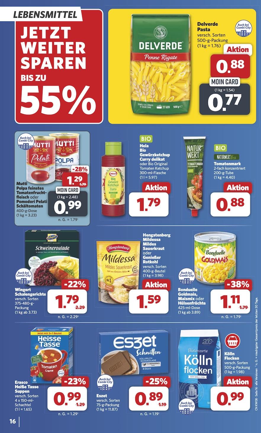 Combi Aktueller Prospekt ab Montag Seite 16