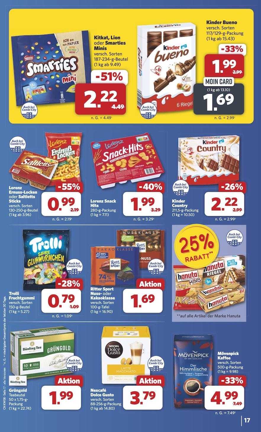 Combi Aktueller Prospekt ab Montag Seite 17