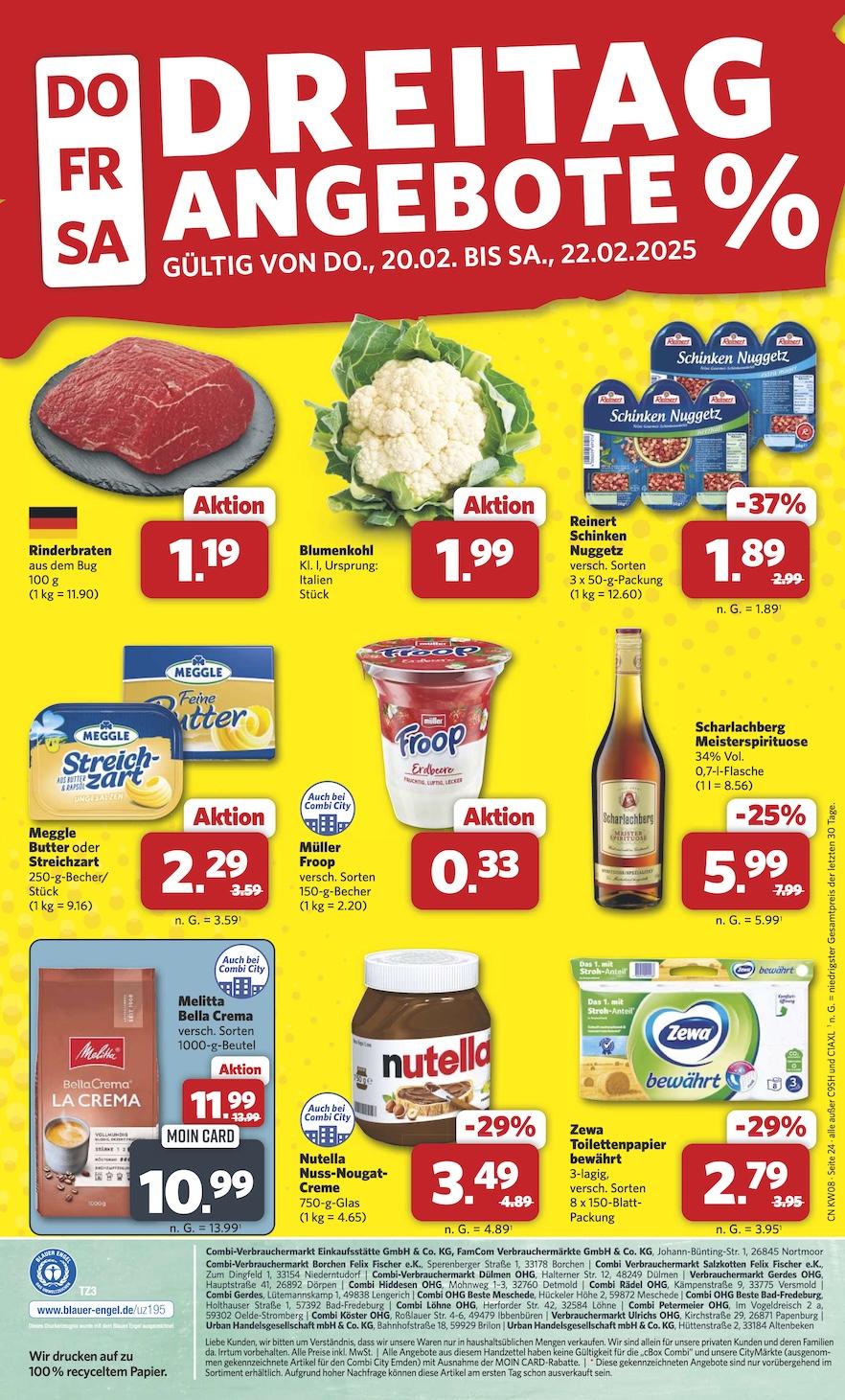 Combi Aktueller Prospekt ab Montag Seite 24