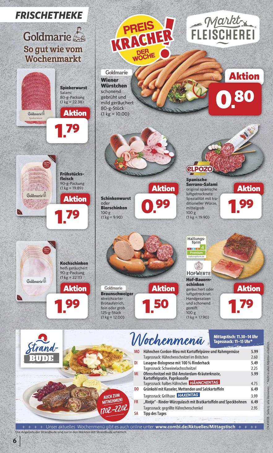 Combi Aktueller Prospekt ab Montag Seite 6