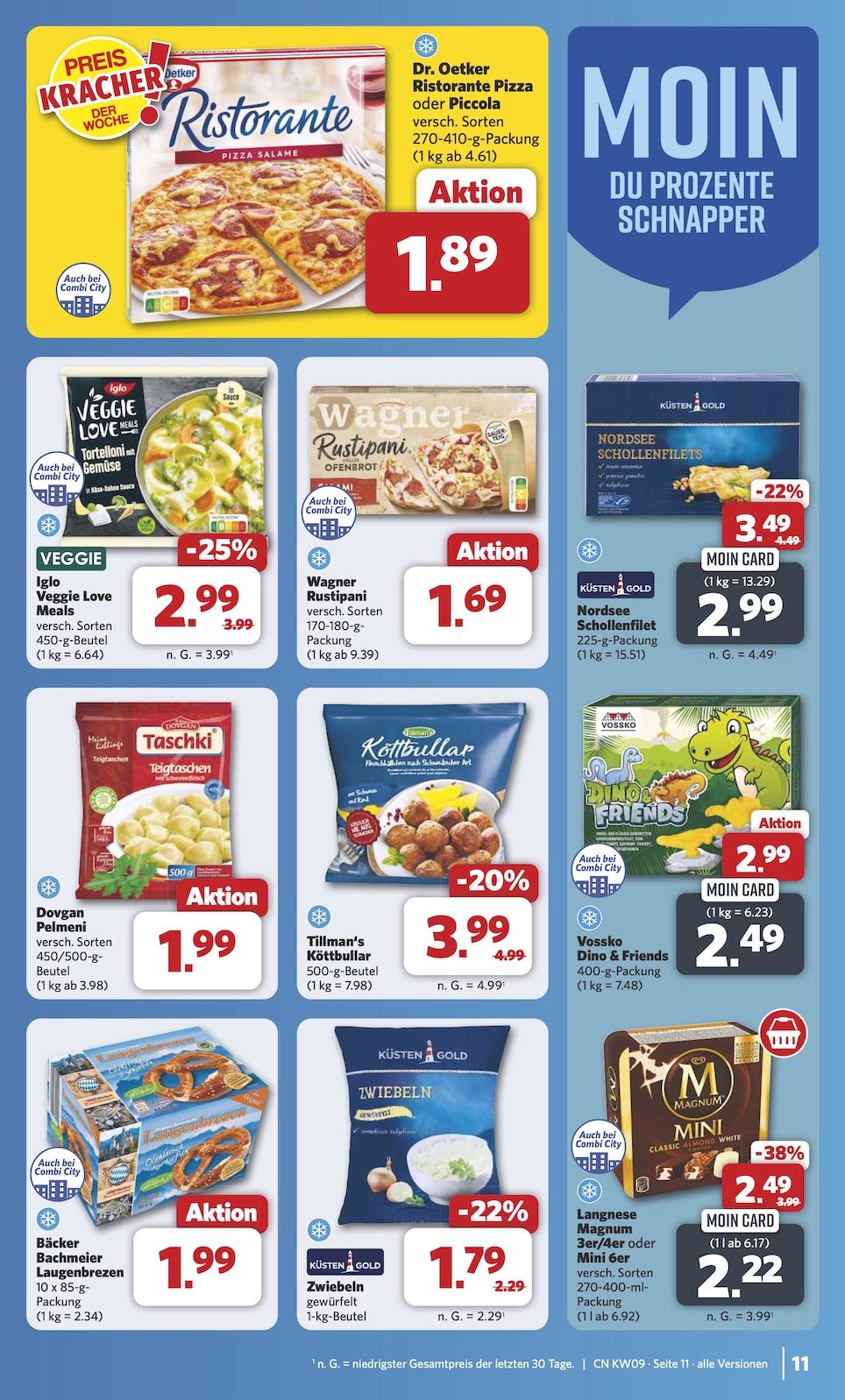 Combi Aktueller Prospekt ab Montag Seite 11