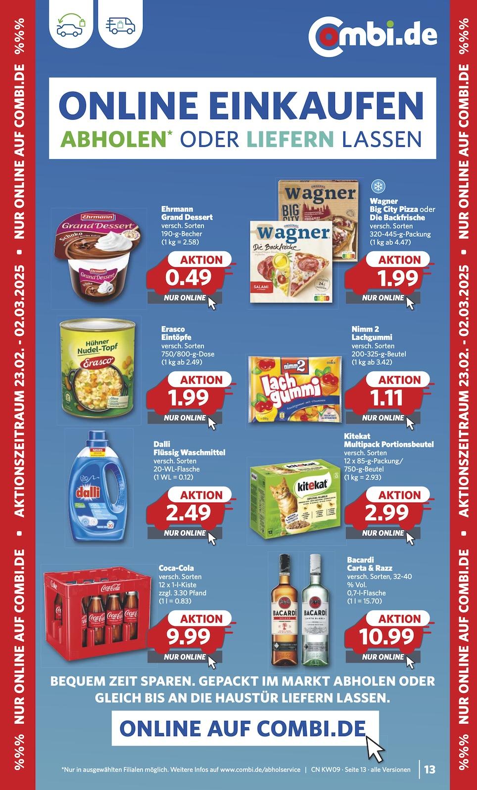 Combi Aktueller Prospekt ab Montag Seite 13