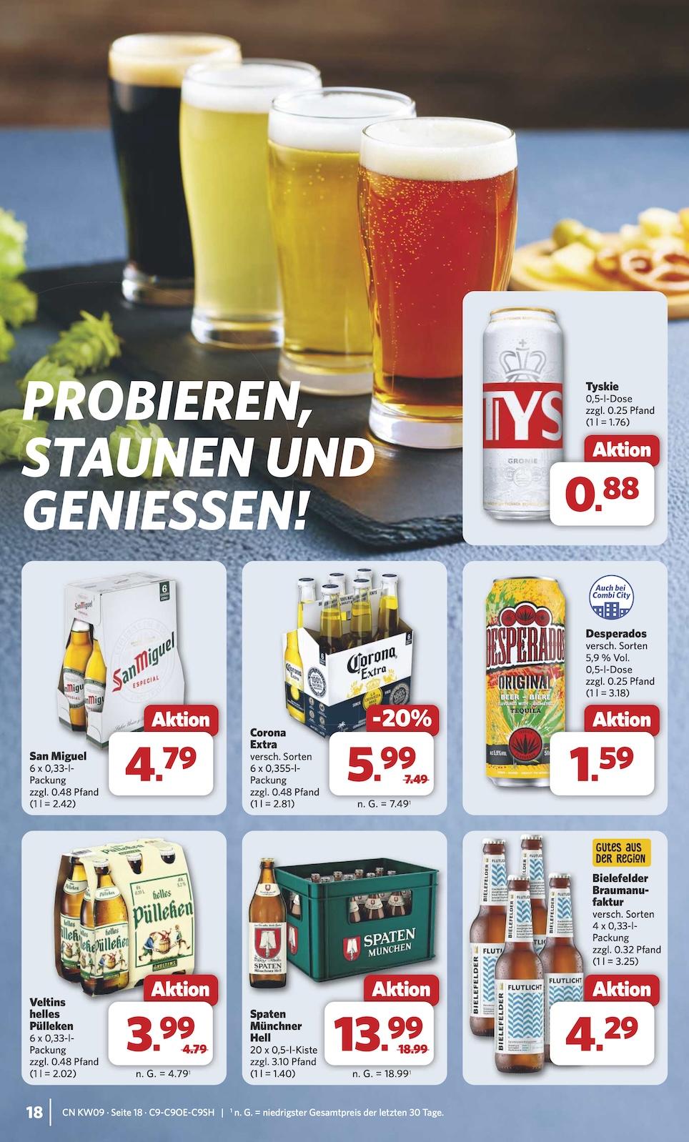 Combi Aktueller Prospekt ab Montag Seite 18