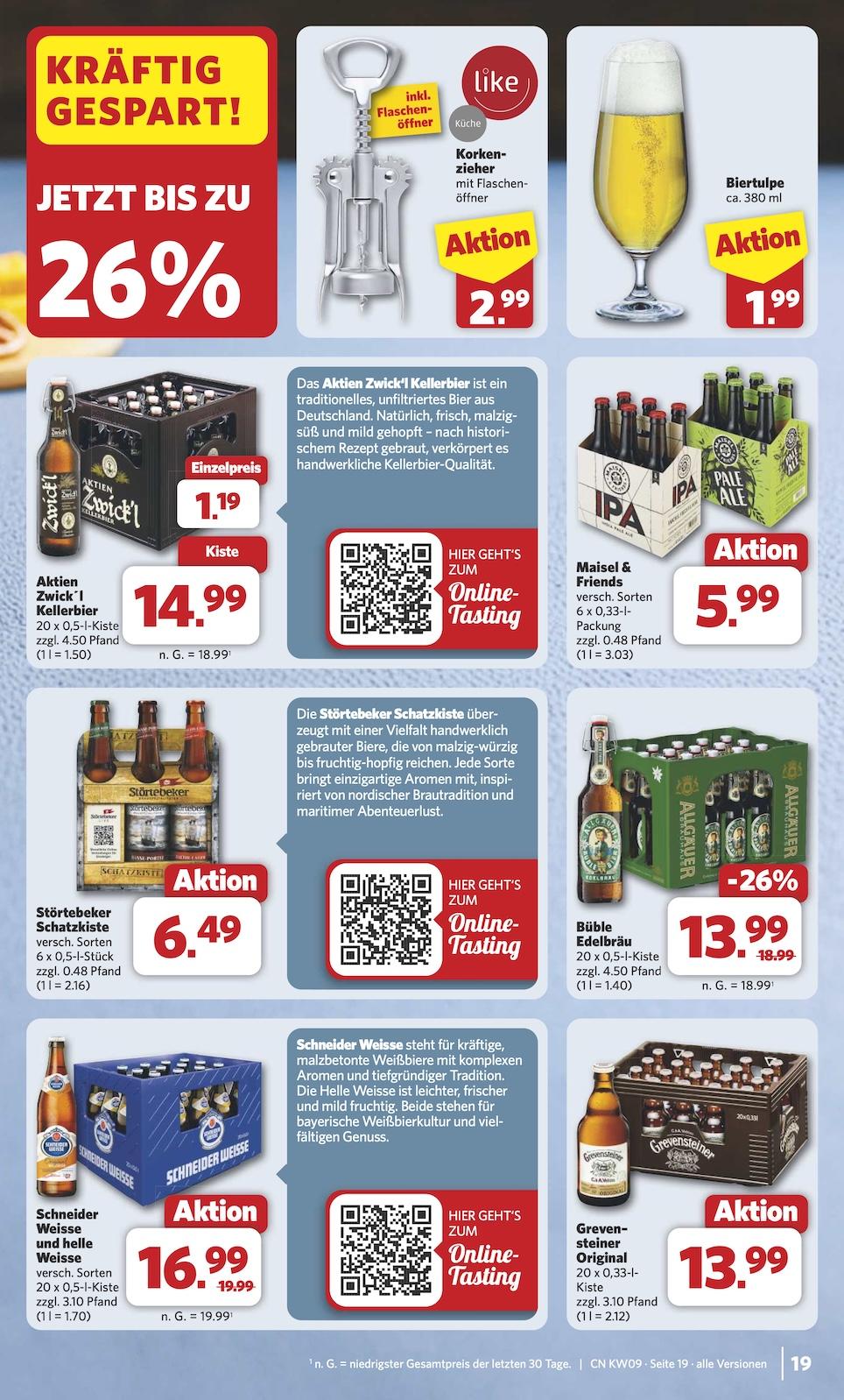 Combi Aktueller Prospekt ab Montag Seite 19