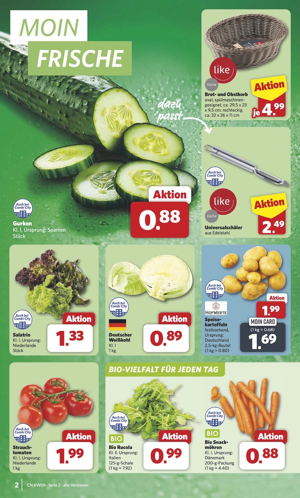 Combi Aktueller Prospekt ab Montag Seite 2