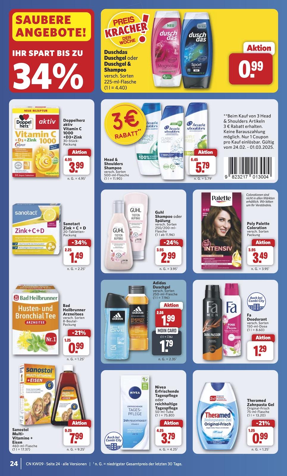 Combi Aktueller Prospekt ab Montag Seite 25