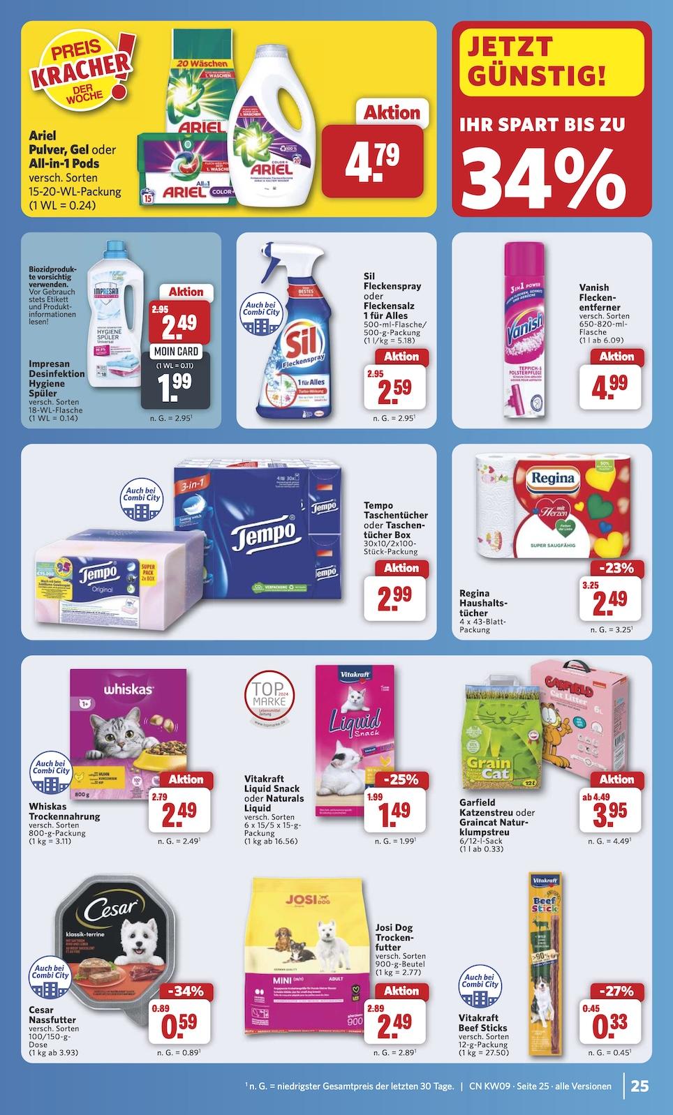 Combi Aktueller Prospekt ab Montag Seite 26