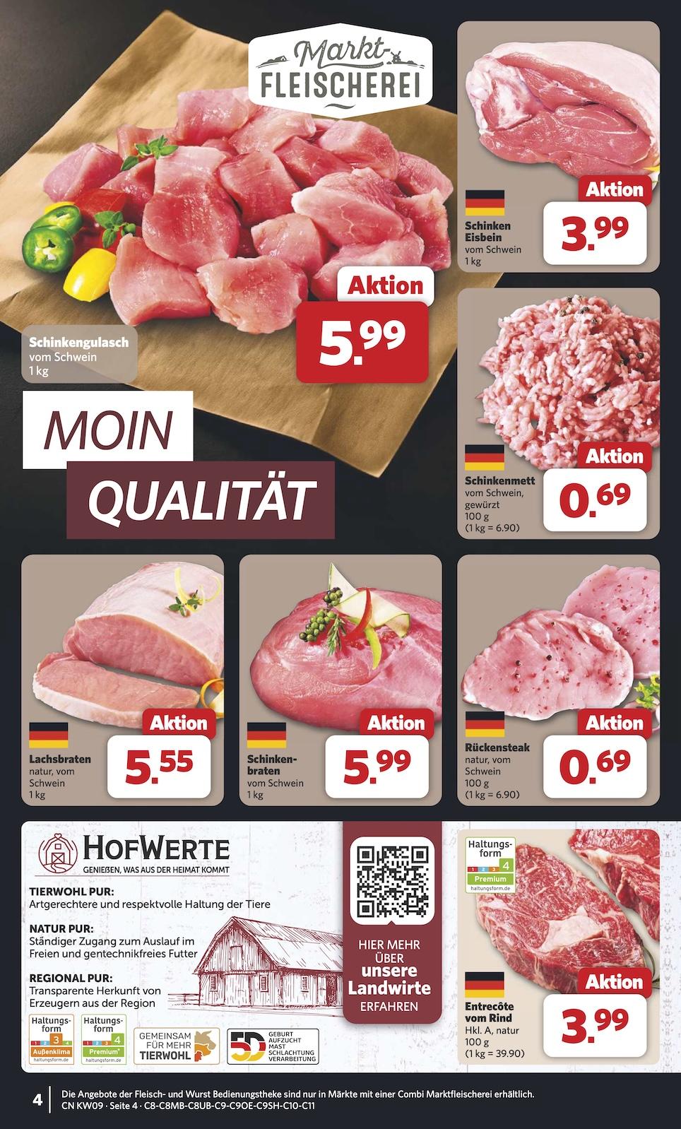 Combi Aktueller Prospekt ab Montag Seite 4