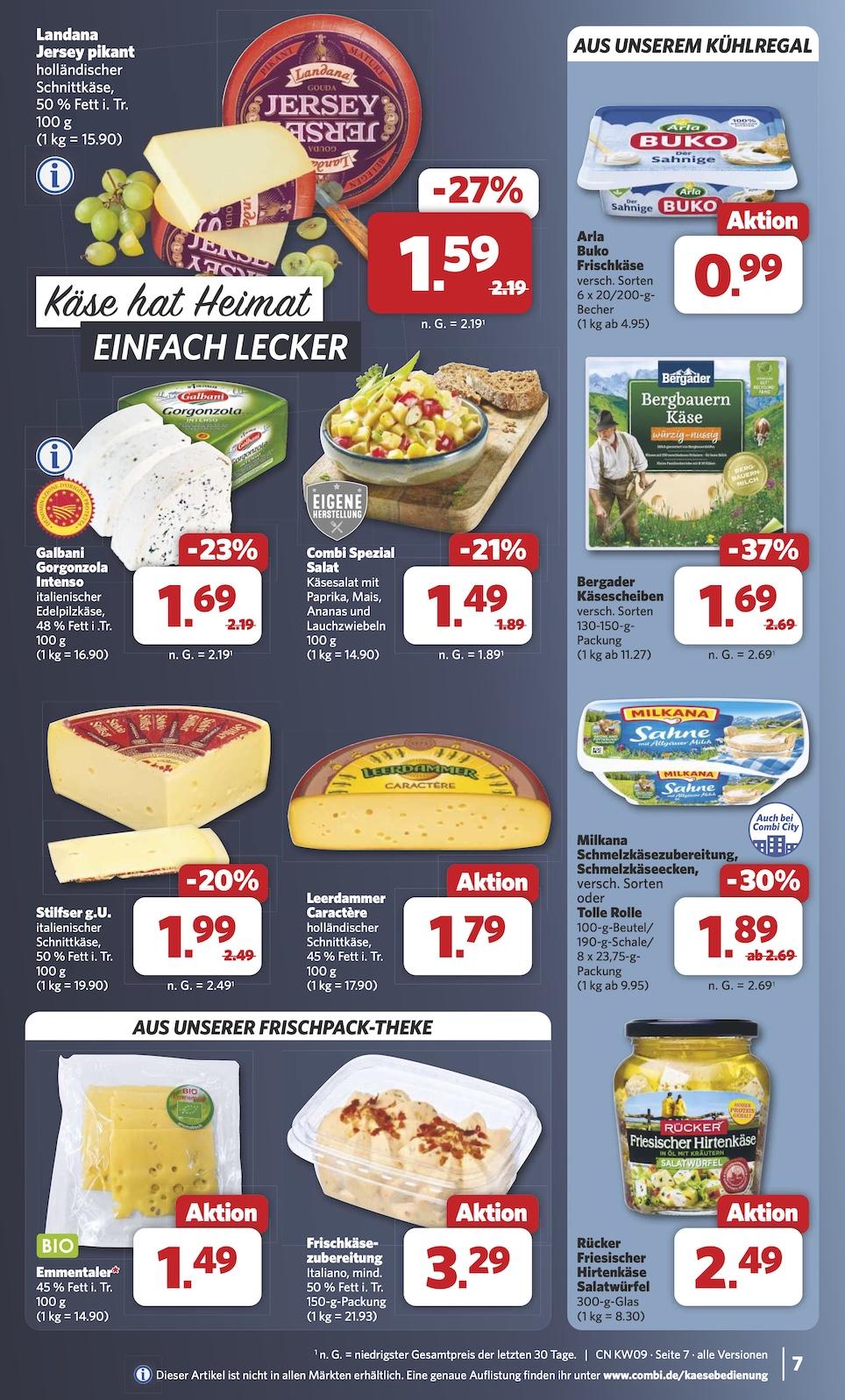 Combi Aktueller Prospekt ab Montag Seite 7