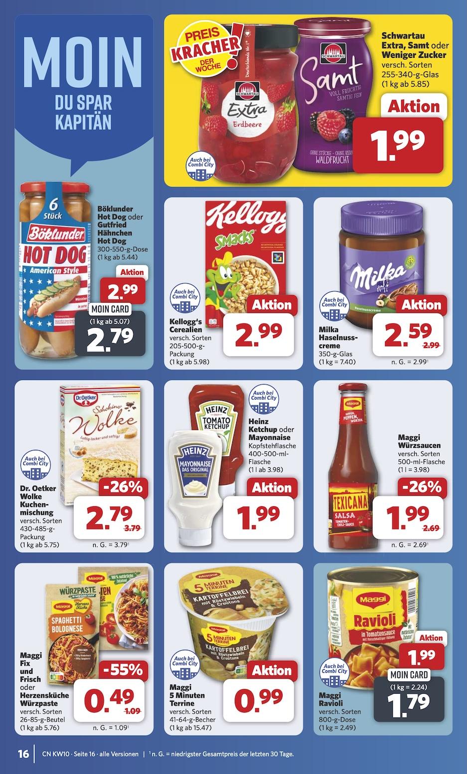Combi Aktueller Prospekt ab Montag Seite 17