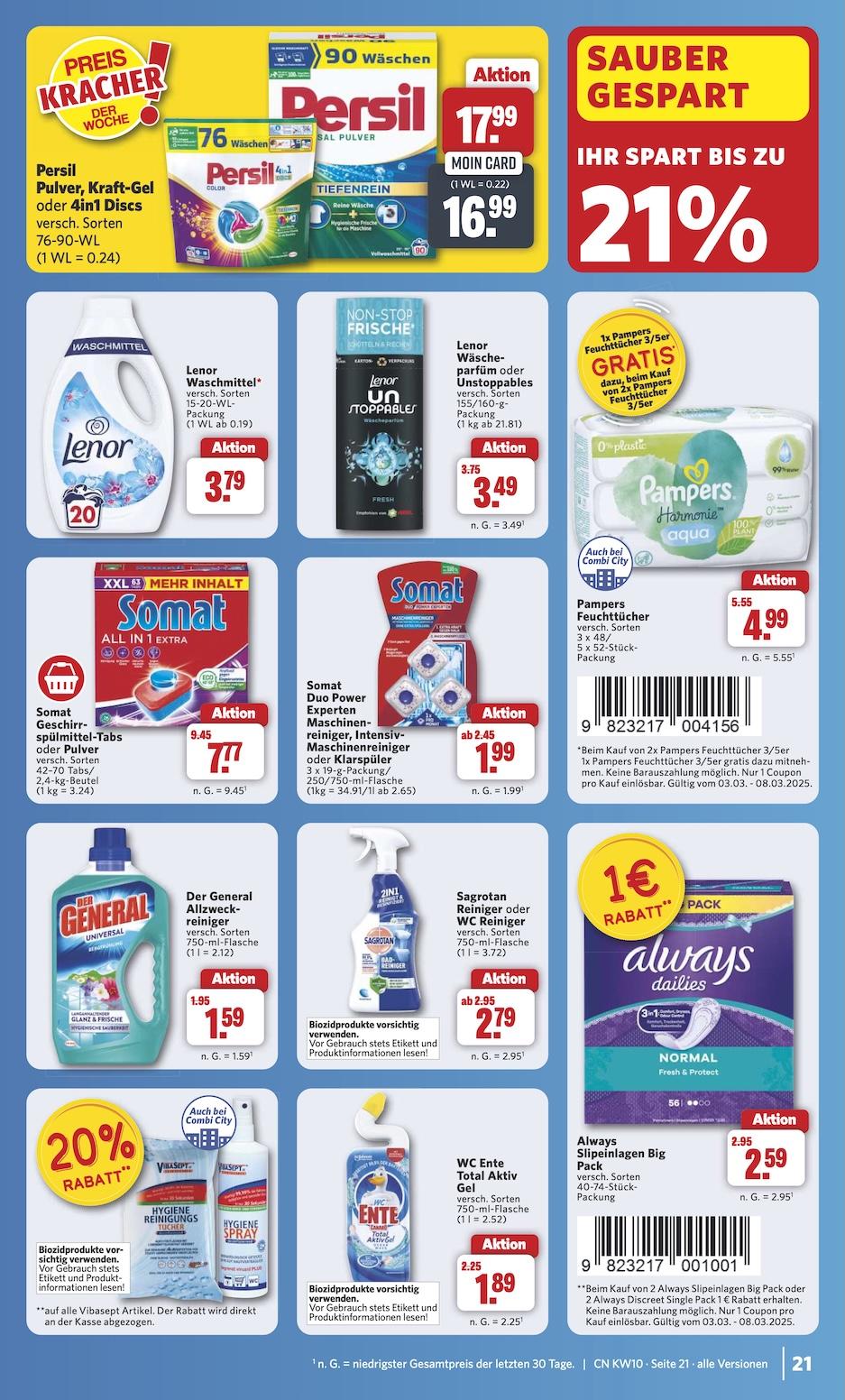 Combi Aktueller Prospekt ab Montag Seite 23