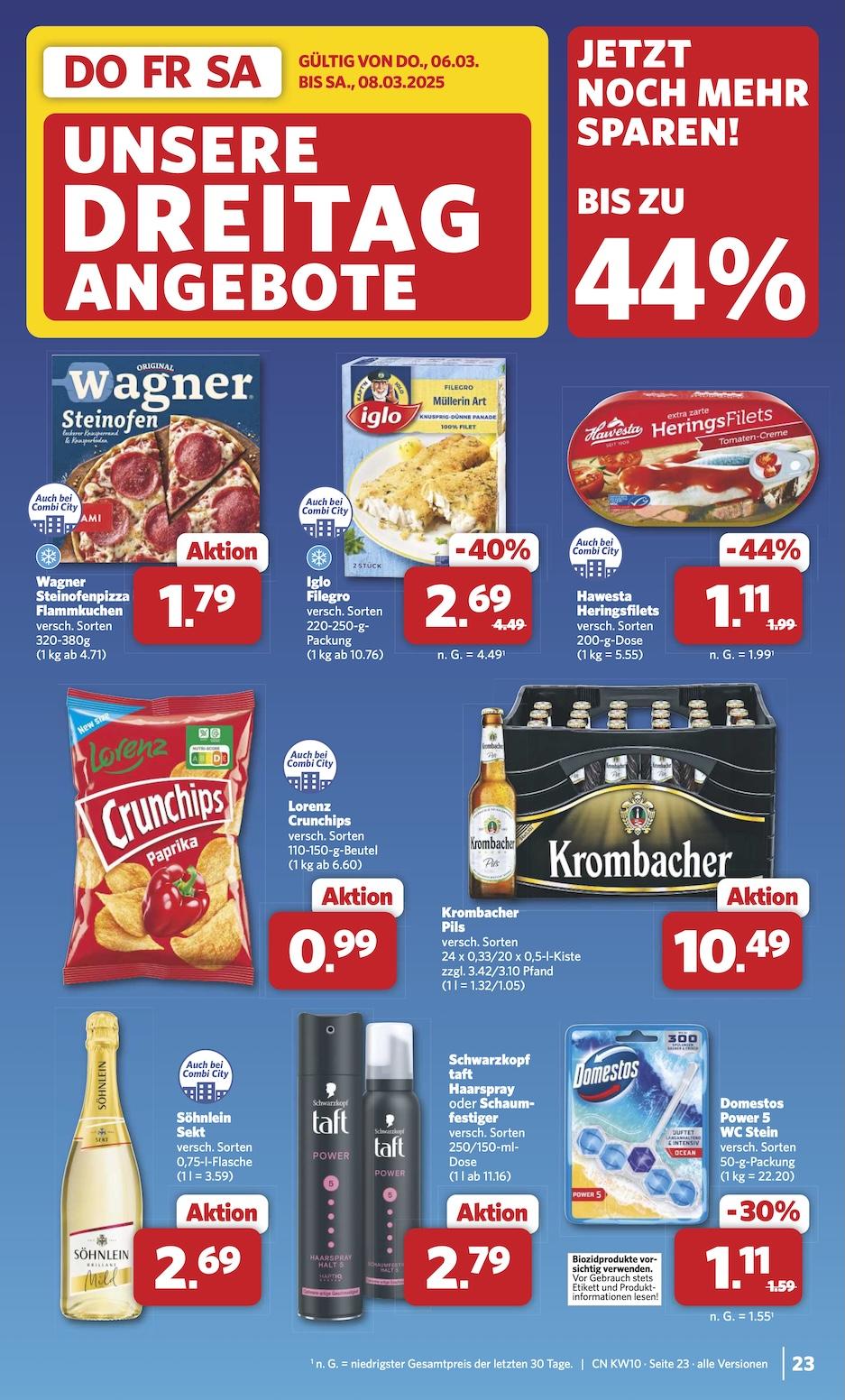 Combi Aktueller Prospekt ab Montag Seite 25