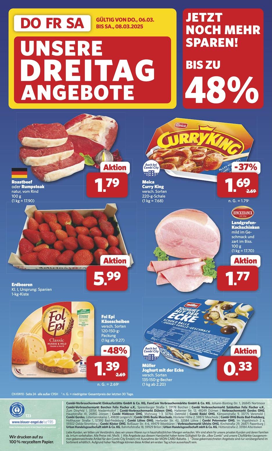 Combi Aktueller Prospekt ab Montag Seite 26