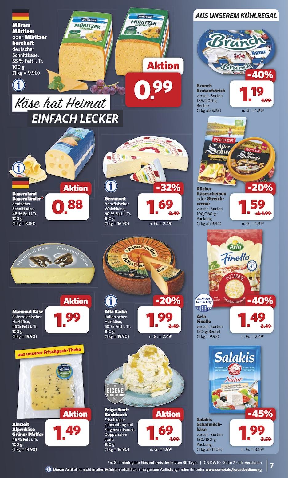 Combi Aktueller Prospekt ab Montag Seite 7
