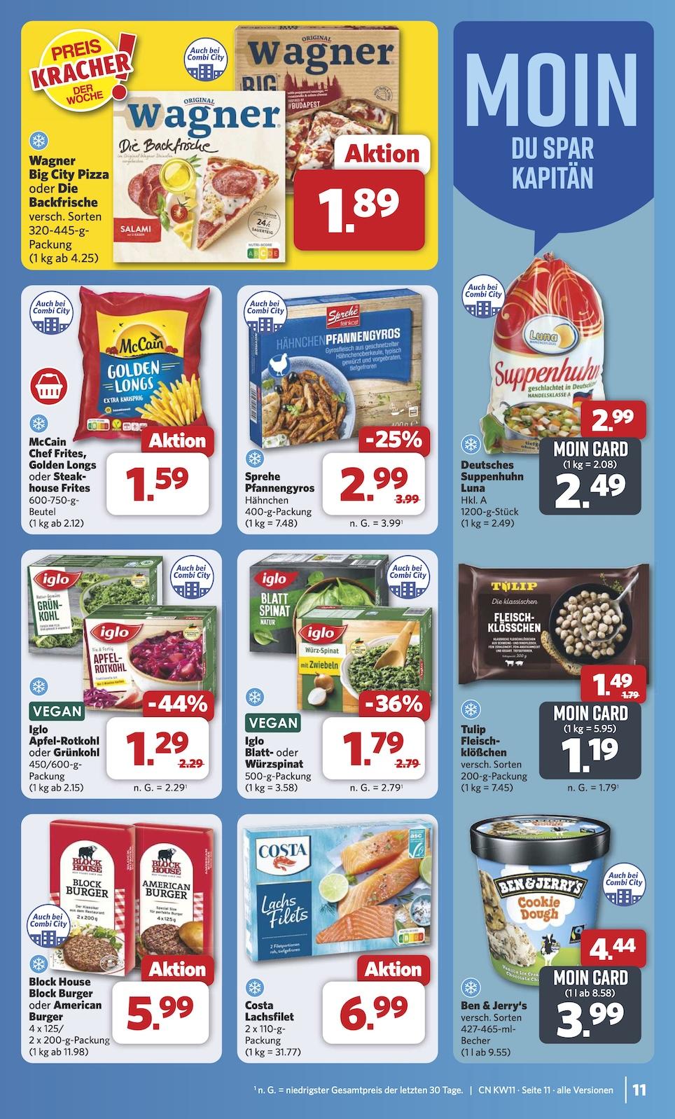 Combi Aktueller Prospekt ab Montag Seite 11