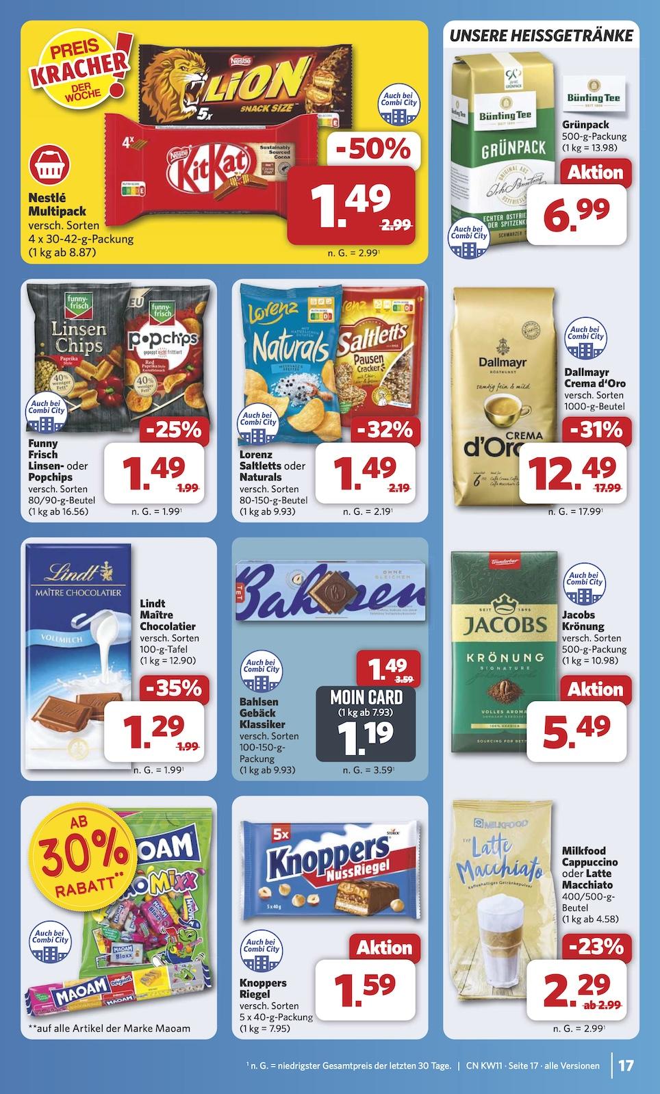 Combi Aktueller Prospekt ab Montag Seite 18