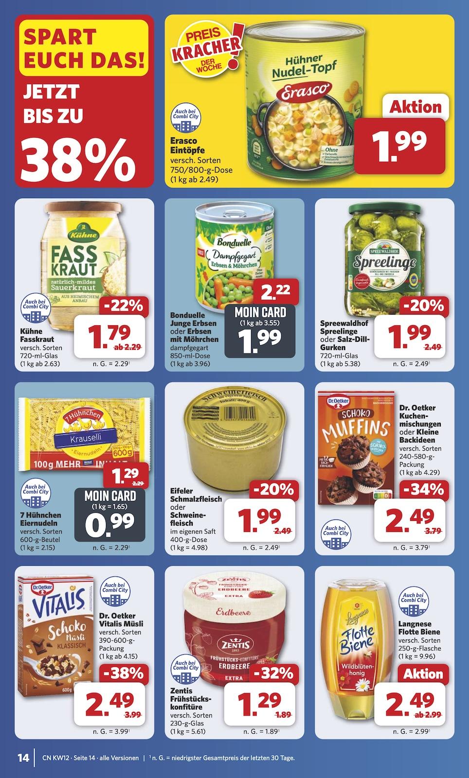 Combi Aktueller Prospekt ab Montag Seite 15