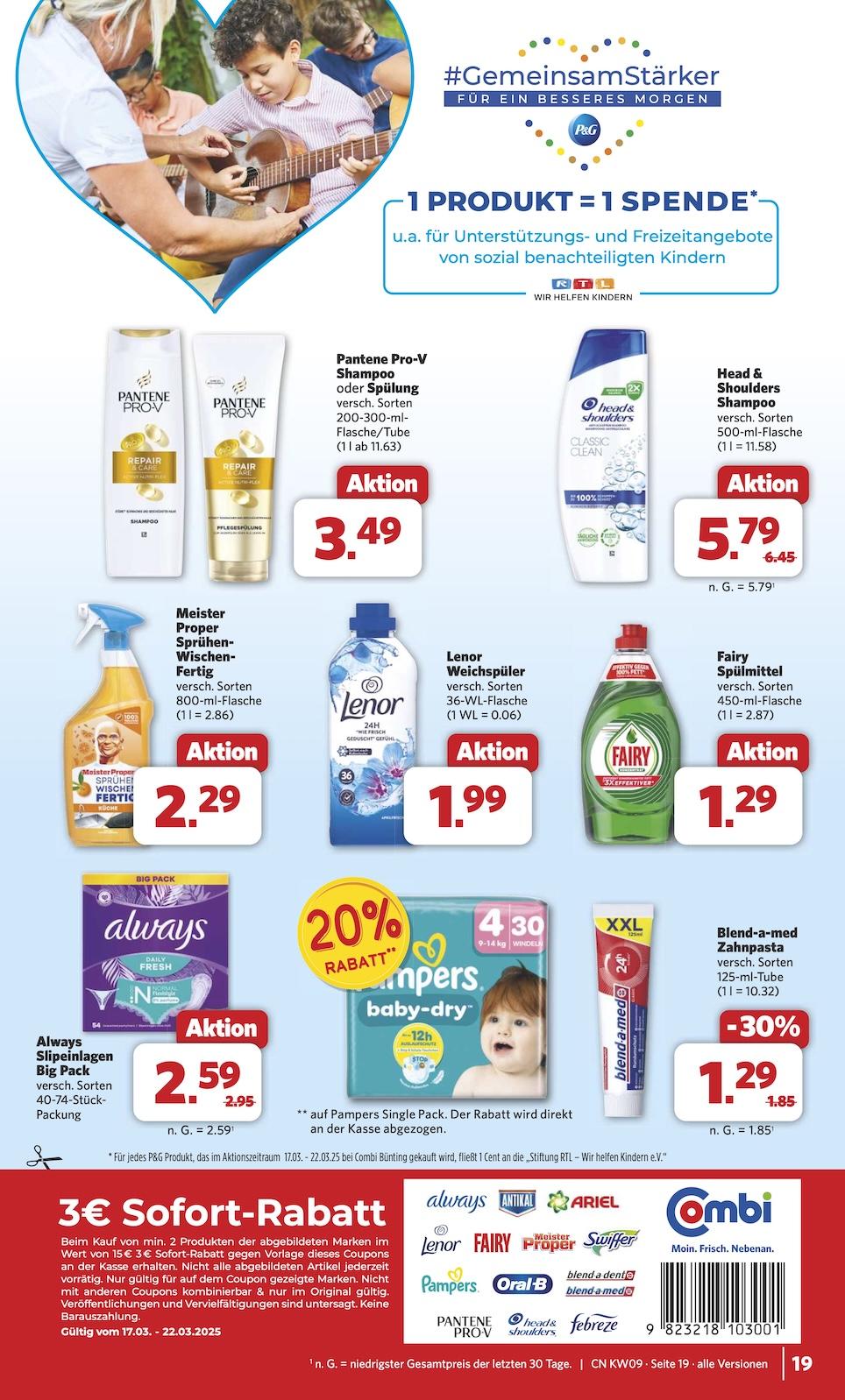 Combi Aktueller Prospekt ab Montag Seite 22
