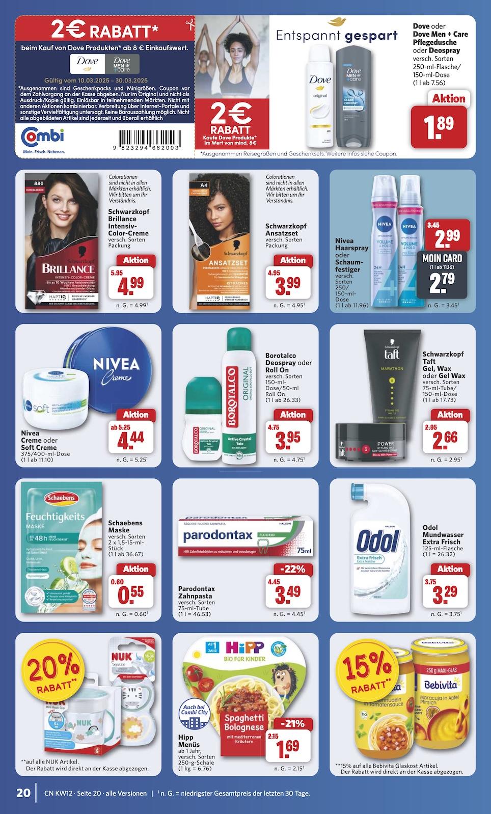 Combi Aktueller Prospekt ab Montag Seite 24