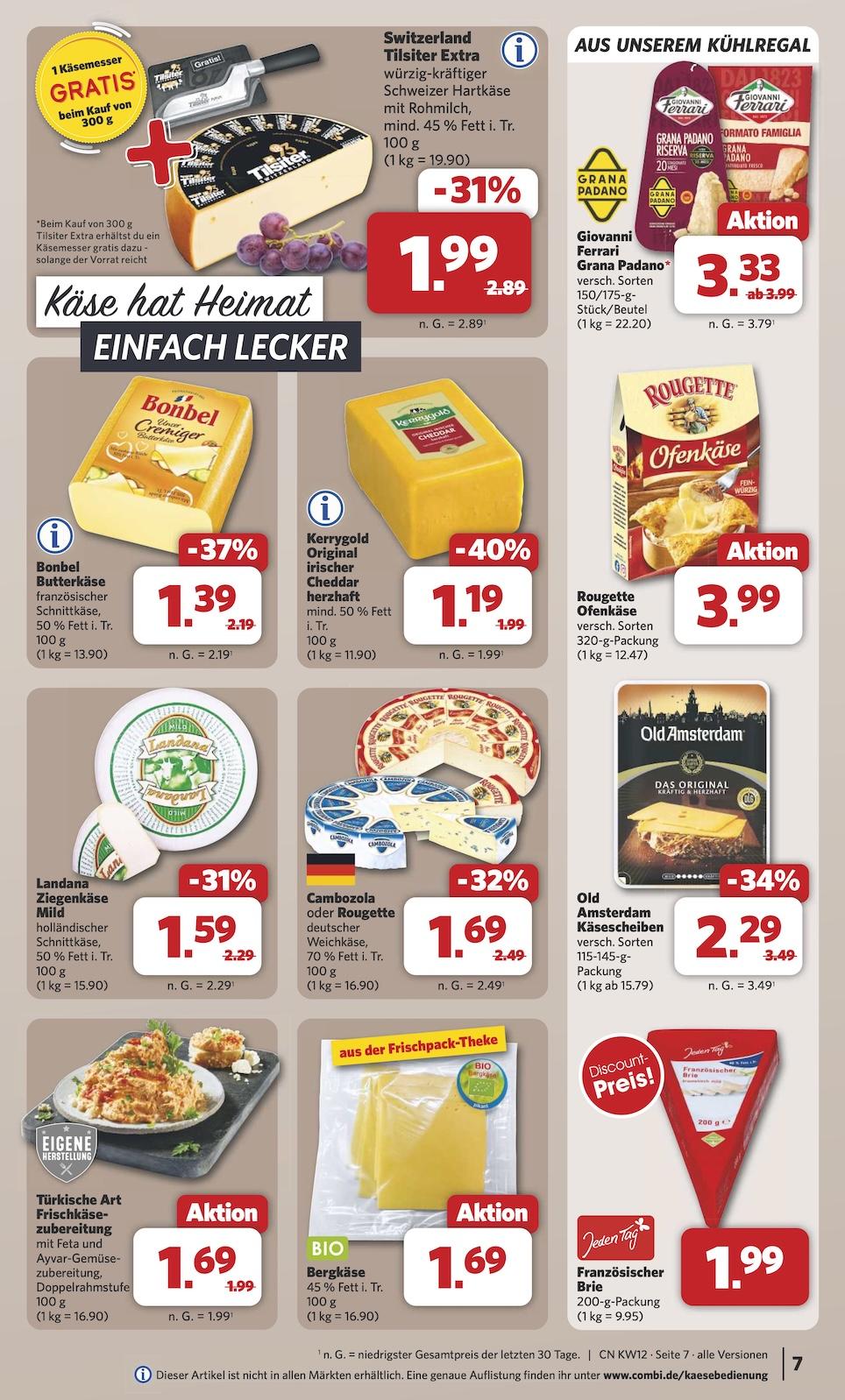 Combi Aktueller Prospekt ab Montag Seite 7