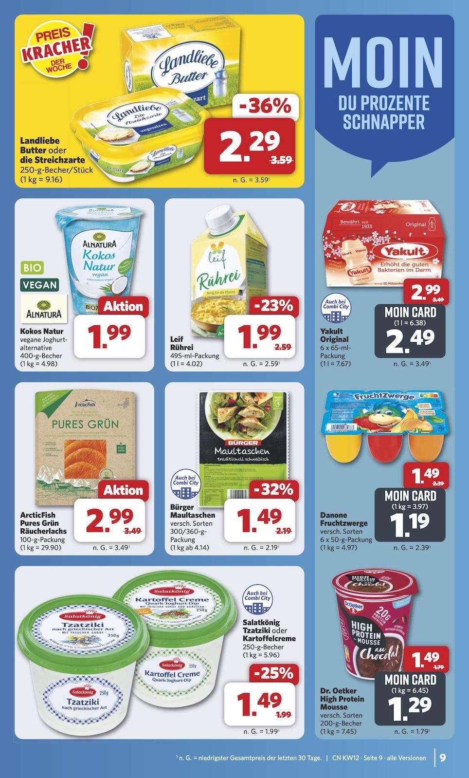 Combi Aktueller Prospekt ab Montag Seite 9