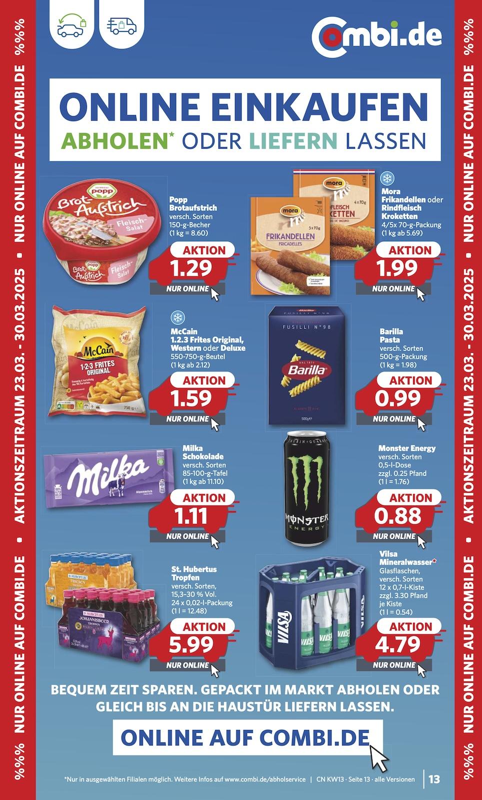 Combi Aktueller Prospekt ab Montag Seite 14