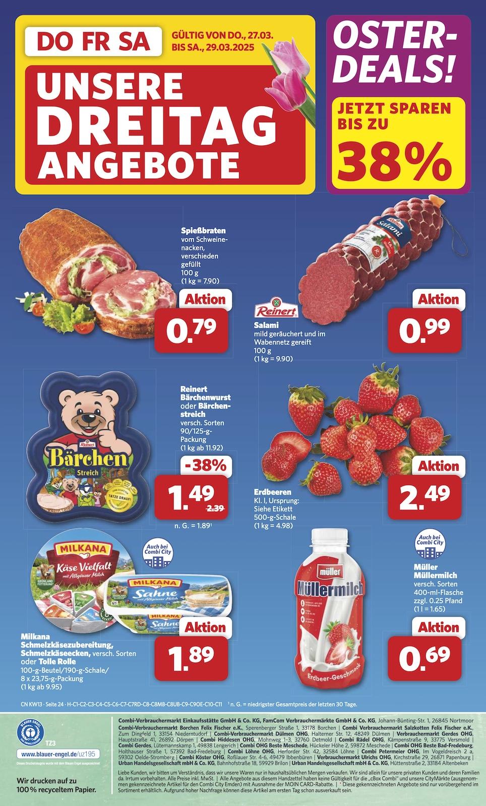 Combi Aktueller Prospekt ab Montag Seite 27