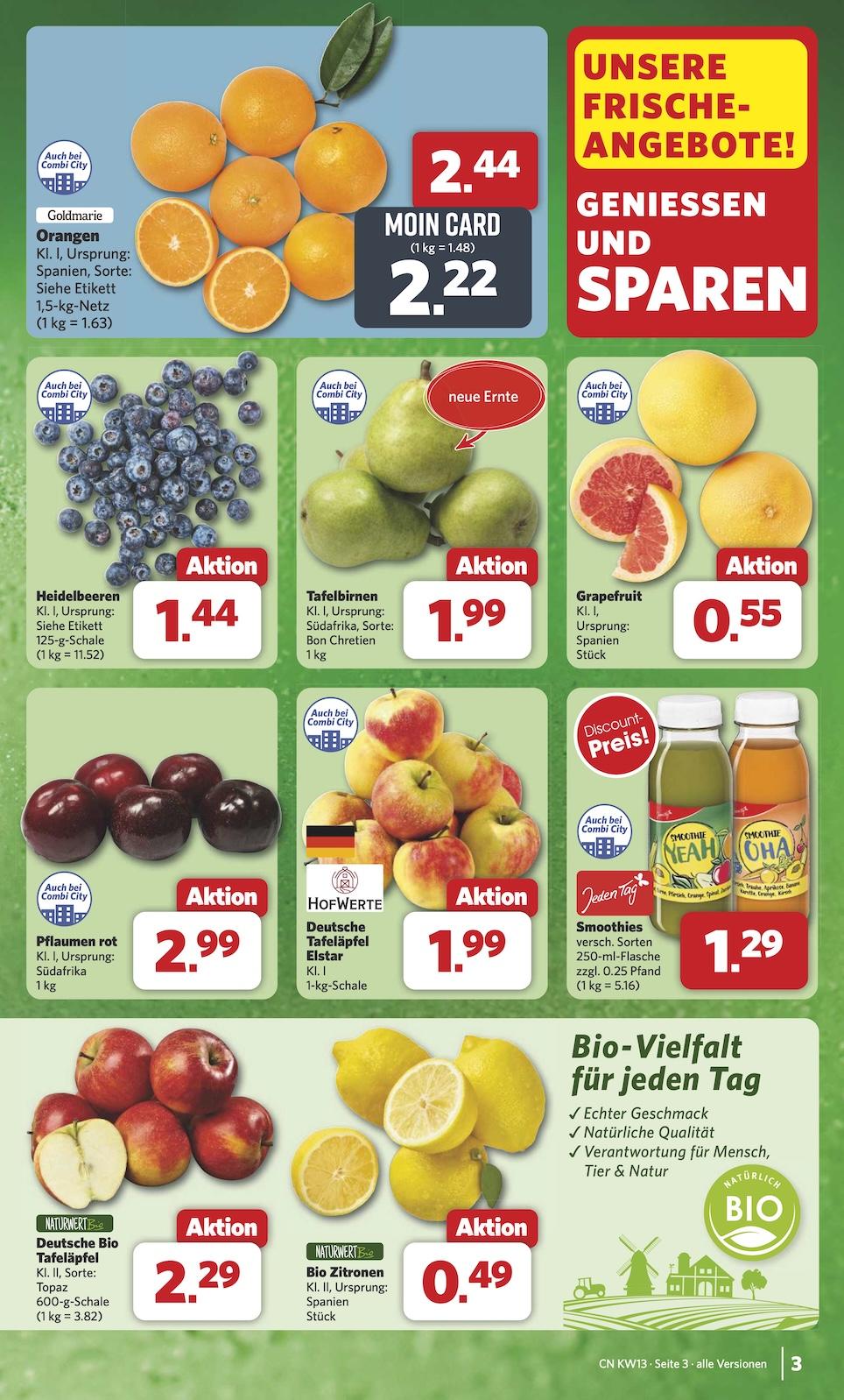 Combi Aktueller Prospekt ab Montag Seite 3